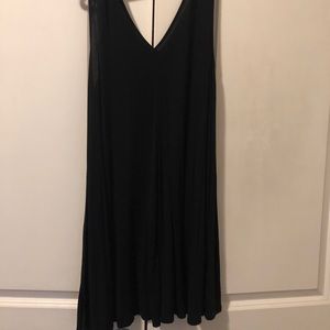American Eagle black swing dress